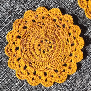 Horgolt terítők/alátétek - otthon & életmód - konyhafelszerelés, tálalás - tálalás - terítő - Meska.hu