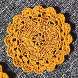 Horgolt terítők/alátétek - otthon & életmód - konyhafelszerelés, tálalás - tálalás - terítő - Meska.hu