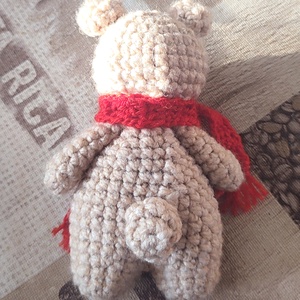 Horgolt Maci - játék & sport - plüssállat & játékfigura - maci - Meska.hu