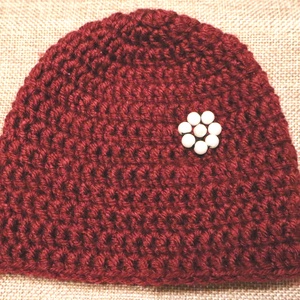 Horgolt babasapka, Baba - mama, Babaruházat, Babasapka, Horgolás, MESKA