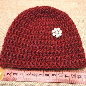 Horgolt babasapka - baba - mama - babaruházat - babasapka - Meska.hu