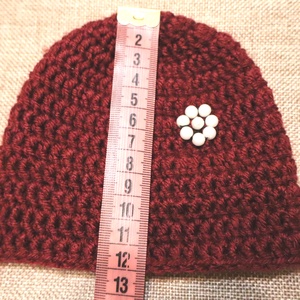 Horgolt babasapka - baba - mama - babaruházat - babasapka - Meska.hu