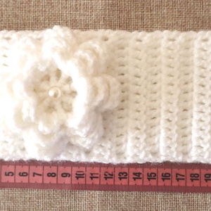 Horgolt fejpánt  - ruha & divat - sál, sapka, kendő - fejpánt - Meska.hu