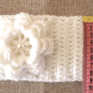 Horgolt fejpánt  - ruha & divat - sál, sapka, kendő - fejpánt - Meska.hu