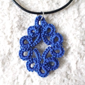 Hajócsipke nyaklánc + ajándék medál, Ékszer, Nyaklánc, Medál, Csipkekészítés, Ékszerkészítés, MESKA