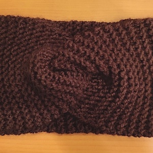 Kötött csavart fejpánt  - ruha & divat - sál, sapka, kendő - fejpánt - Meska.hu