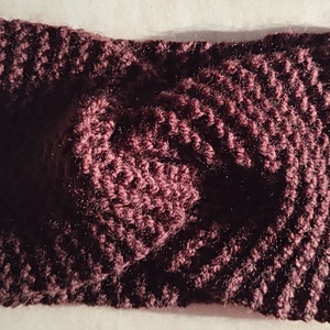 Kötött csavart fejpánt , Ruha & Divat, Sál, Sapka, Kendő, Fejpánt, Kötés, MESKA