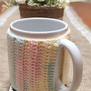 Horgolt bögrepulcsi - Meska.hu