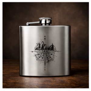 Gravírozott flaska - otthon & életmód - konyhafelszerelés, tálalás - flaska, csatos üveg - Meska.hu