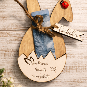 Húsvéti pénzátadó névvel és katicabogárral vagy méhecskével - Meska.hu