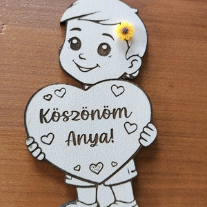 Anyák napi figurák - otthon & életmód - virágdekoráció - virágdíszek - lézervágott virágdíszek - Meska.hu