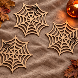 Halloween poháralátét - otthon & életmód - dekoráció - halloween - halloweeni dekoráció - Meska.hu