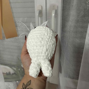 Horgolt fehér fóka (Snow) - játék & sport - plüssállat & játékfigura - más figura - Meska.hu