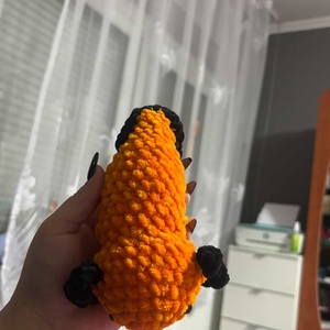 Horgolt Axolot - játék & sport - plüssállat & játékfigura - más figura - Meska.hu