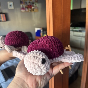 Horgolt teknős  - játék & sport - plüssállat & játékfigura - más figura - Meska.hu