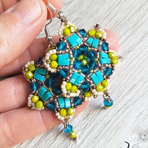 LOUISIANA fülbevaló - Meska.hu