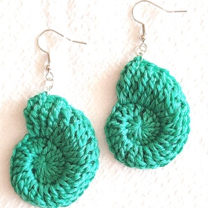 Horgolt fülbevaló , Ékszer, Fülbevaló, Fülékszer, Ékszerkészítés, Horgolás, MESKA