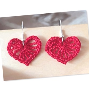 Horgolt fülbevaló  - ékszer - fülbevaló - fülékszer - Meska.hu