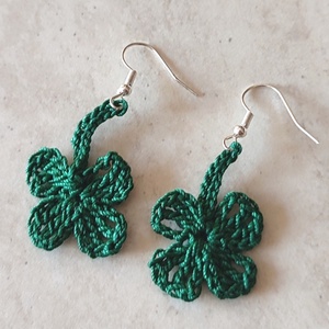 Horgolt lóherés fülbevaló , Ékszer, Fülbevaló, Fülékszer, Ékszerkészítés, Horgolás, MESKA