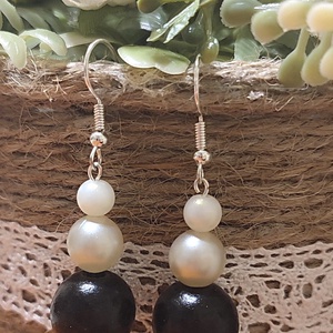 Gyöngyös fülbevaló , Ékszer, Fülbevaló, Fülékszer, Ékszerkészítés, Gyöngyfűzés, gyöngyhímzés, MESKA