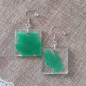 Gyanta fülbevaló , Ékszer, Fülbevaló, Fülékszer, Ékszerkészítés, MESKA