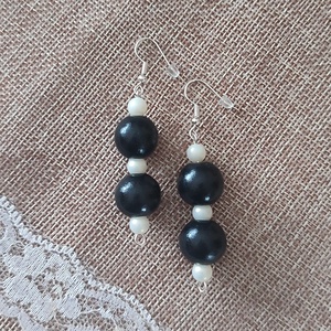 Gyöngyös fülbevaló , Ékszer, Fülbevaló, Fülékszer, Ékszerkészítés, Gyöngyfűzés, gyöngyhímzés, MESKA