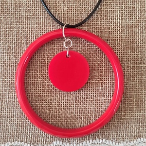 Gyanta nyaklánc  - ékszer - nyaklánc - medálos nyaklánc - Meska.hu