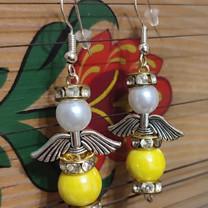 Gyöngyös fülbevaló , Ékszer, Fülbevaló, Fülékszer, Ékszerkészítés, Gyöngyfűzés, gyöngyhímzés, MESKA