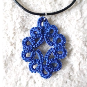 Hajócsipke nyaklánc + ajándék medál, Ékszer, Nyaklánc, Medál, Csipkekészítés, Ékszerkészítés, MESKA