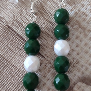 Gyöngyös fülbevaló , Ékszer, Fülbevaló, Fülékszer, Ékszerkészítés, Gyöngyfűzés, gyöngyhímzés, MESKA