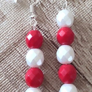 Gyöngyös fülbevalók, Ékszer, Fülbevaló, Fülékszer, Ékszerkészítés, Gyöngyfűzés, gyöngyhímzés, MESKA