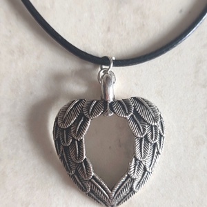 Szív nyaklánc , Ékszer, Nyaklánc, Medál, Ékszerkészítés, MESKA