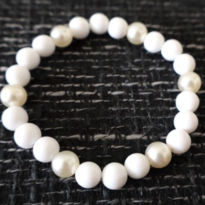 Gyöngyös karkötő , Ékszer, Karkötő, Gyöngyös karkötő, Ékszerkészítés, Gyöngyfűzés, gyöngyhímzés, MESKA