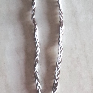 Horgolt virágos nyaklánc  - ékszer - nyaklánc - medál - Meska.hu