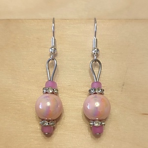 Gyöngyös fülbevalók - ékszer - fülbevaló - fülékszer - Meska.hu