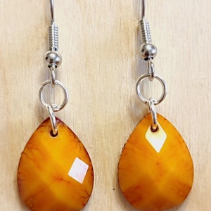 Gyanta fülbevaló , Ékszer, Fülbevaló, Fülékszer, Ékszerkészítés, MESKA