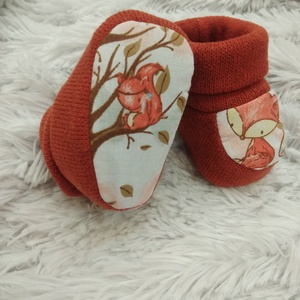 Baba cipő / mamusz - mókusos - ruha & divat - gyerekruha - Meska.hu