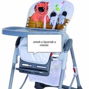Késztermék, Touragoo candy plus és Mappy  etetőszék huzat( nem vízálló) - otthon & életmód - babaszoba, gyerekszoba - etetőszék huzat - Meska.hu