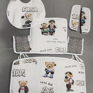 Stokke tripp trapp etetőszék párna, + ajándék előke, ülőkebetét  - játék & sport - 3 éves kor alattiaknak - 3 éves kor alattiaknak - Meska.hu