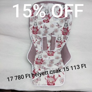 Késztermék, Baby Mix infant etetőszék huzat, Bergon Cute  típusú  etetőszék huzat(nem vízálló) - Meska.hu