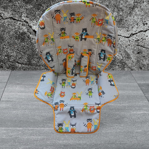 Baby design Pepe és Lolly típusú etetőszék huzat (nem vízálló), Otthon & Életmód, Babaszoba, gyerekszoba, Etetőszék huzat, Varrás, MESKA