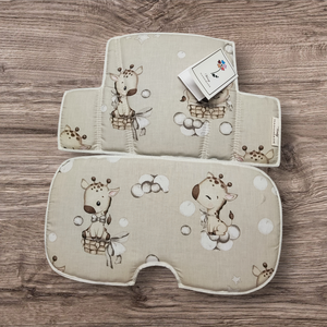 Etetőszék párna , Baba - mama, Babaszobabútor, Etetőszék huzat, , MESKA