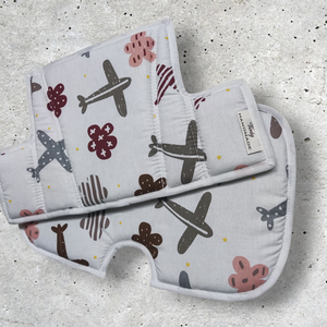  Etetőszék párna  - baba - mama - babaszobabútor - etetőszék huzat - Meska.hu