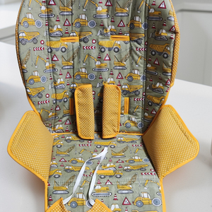 Késztermék, Caretero Magnus, vagy  Luna típus + ajándék előke (nem vízálló)), Baba - mama, Babaszobabútor, Etetőszék huzat, , MESKA