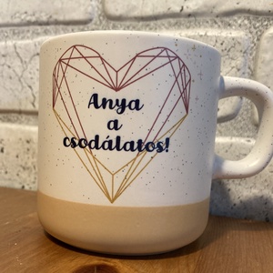 Egyedi anyák napi bögre  - Meska.hu