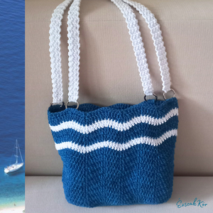 Balaton táska horgolásminta - diy (csináld magad) - szabásminta, útmutató - horgolási minta - Meska.hu
