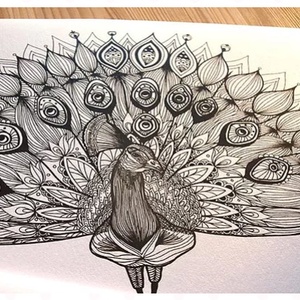 30 oldal - Nyomtatható színezőkönyv - Digitális PDF/Jpeg nyomtatható kifestőkönyv 30 db mintával - A MANDALÁK KÖNYVE -  - Meska.hu