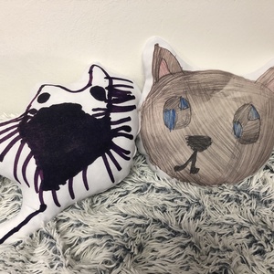 GYEREKRAJZOS szundipárna formapárna saját rajz fényképével, gyermekünk egyedi fotójával több méretben, ajándék párna - Meska.hu