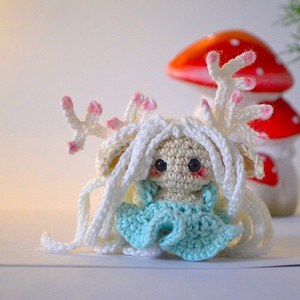 Erdei tündér amigurumi - Meska.hu