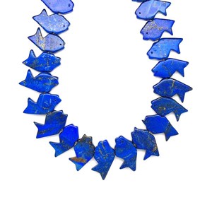 Lapis lazuli cet 21-22x11-12mm, Kellékek & szerszámok, Ásvány alapanyag, Ásványfüzér, , MESKA